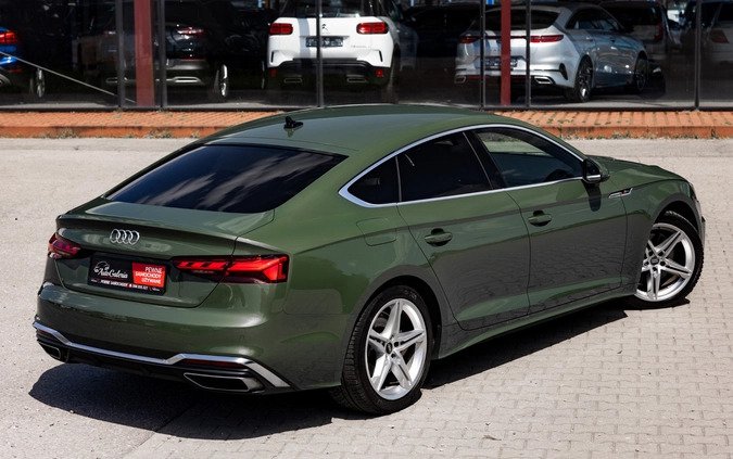 Audi A5 cena 152900 przebieg: 125431, rok produkcji 2022 z Chodzież małe 781